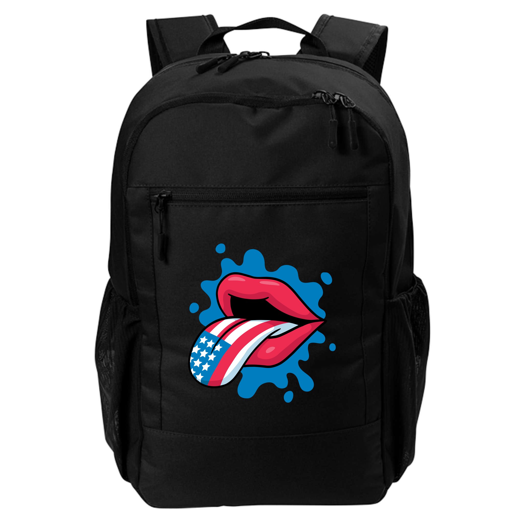 American Flag Tongue Backpack