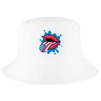 American Flag Tongue Cool Comfort Performance Bucket Hat