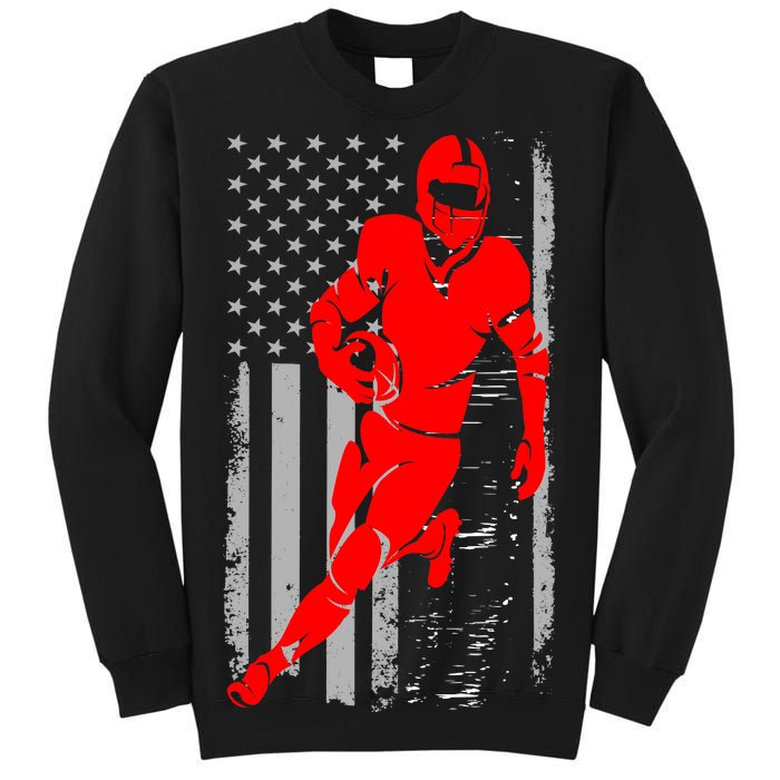 American Football Vintage Flag USA Sweatshirt