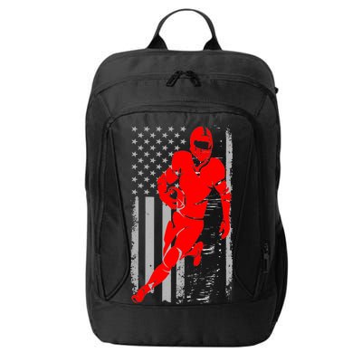 American Football Vintage Flag USA City Backpack