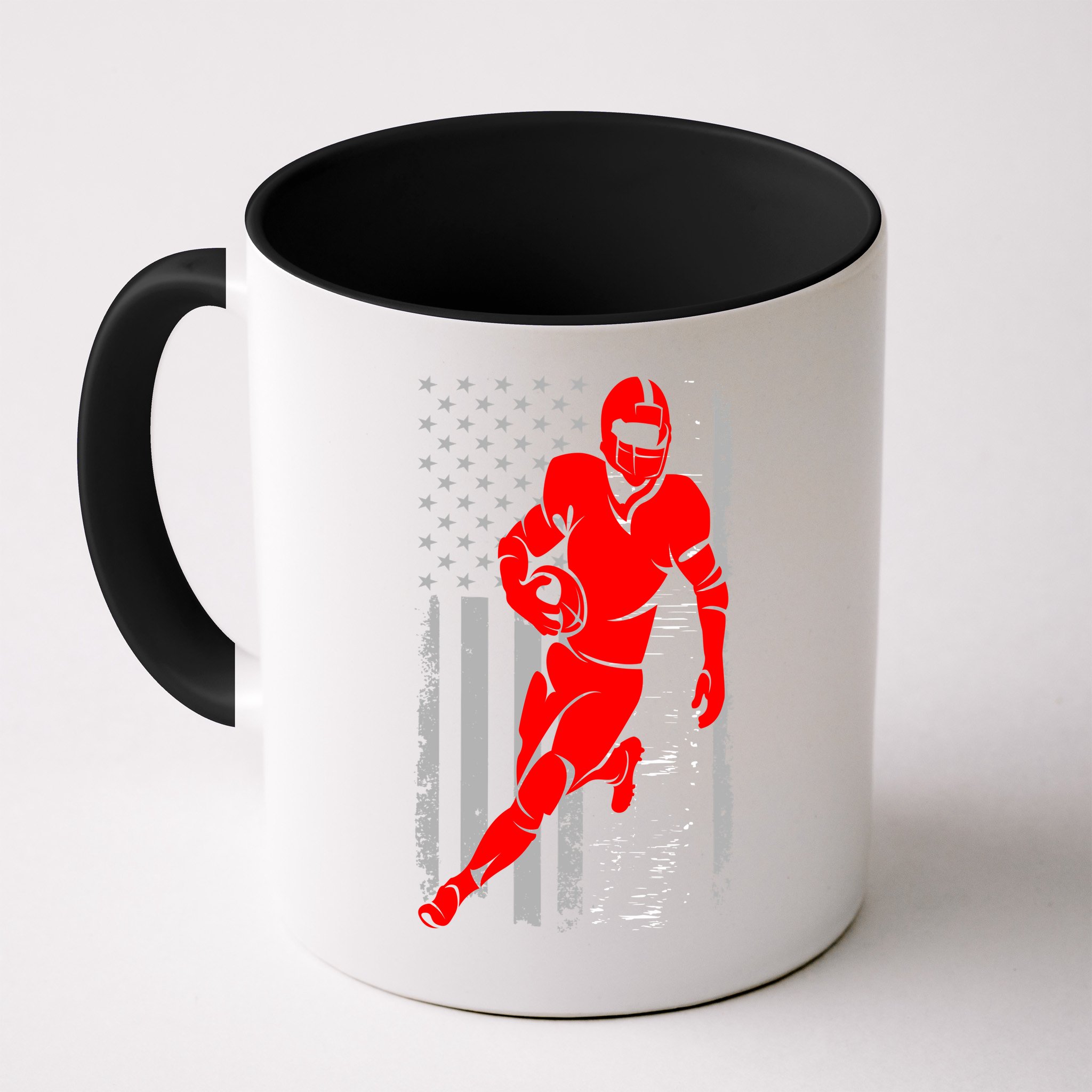American Football Vintage Flag USA Mug