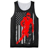 American Football Vintage Flag USA Mesh Reversible Basketball Jersey Tank