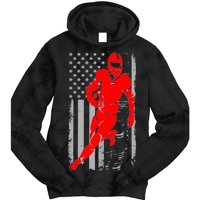 American Football Vintage Flag USA Tie Dye Hoodie