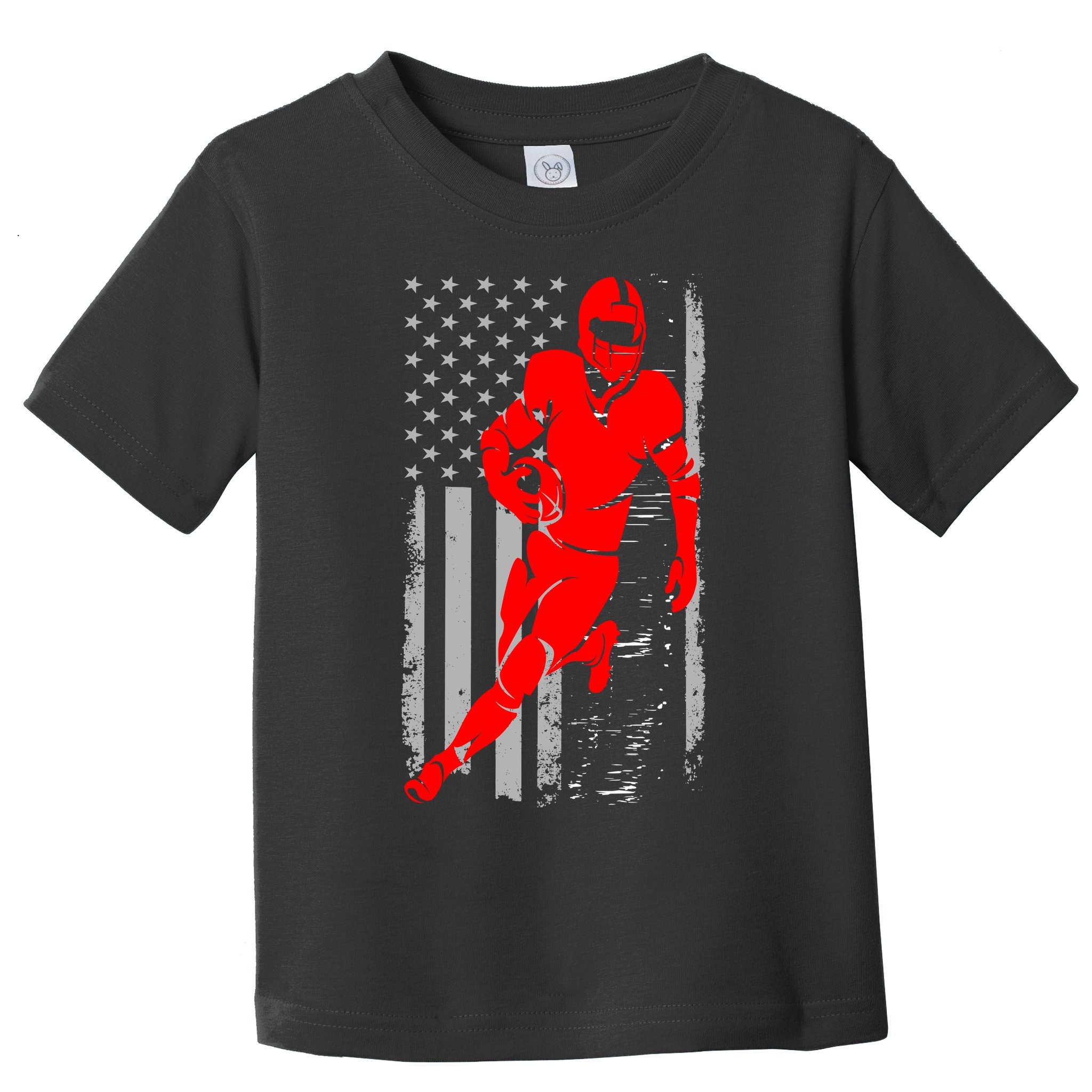 American Football Vintage Flag USA Toddler T-Shirt