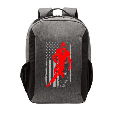 American Football Vintage Flag USA Vector Backpack