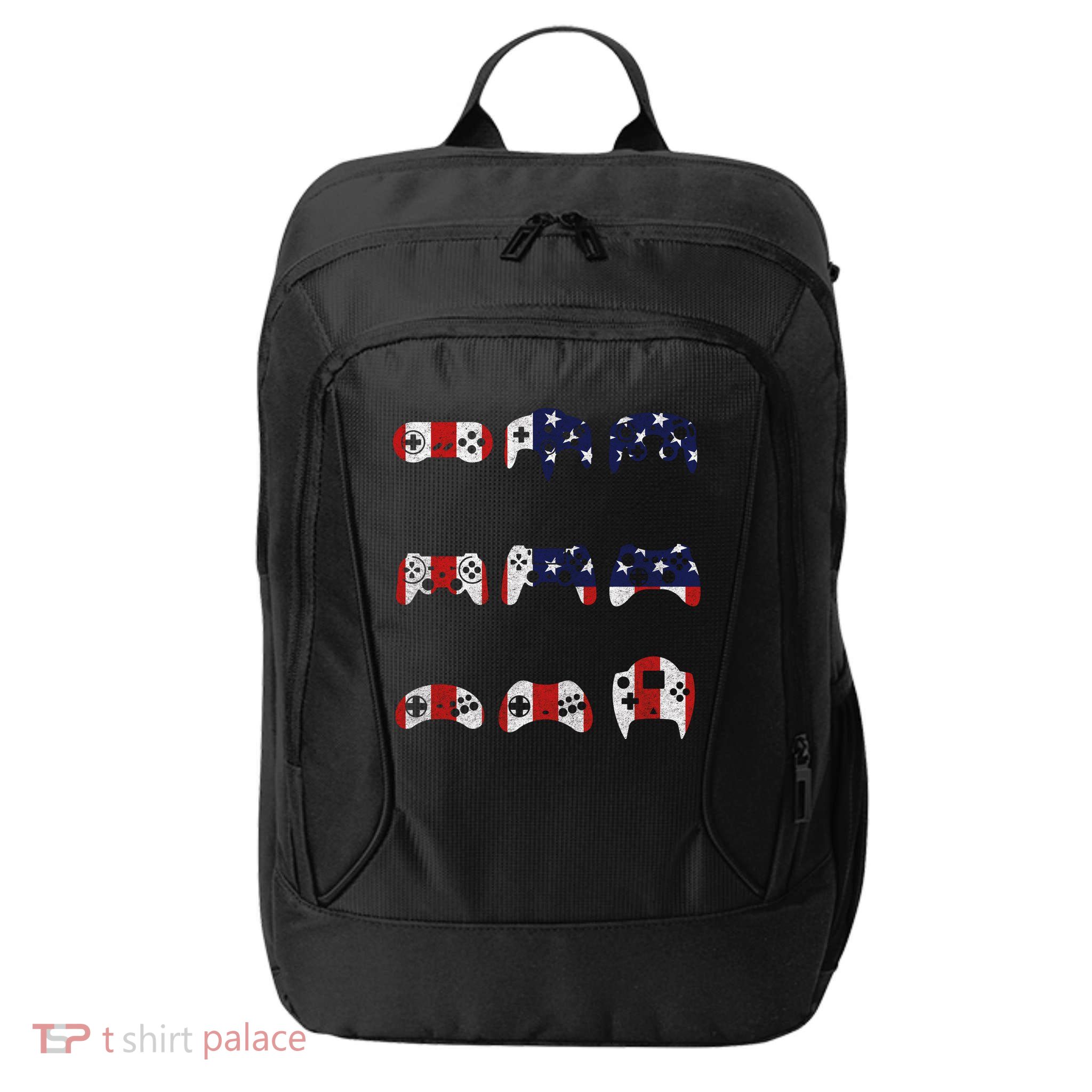 American Gamer Mash Up Controllers City Backpack