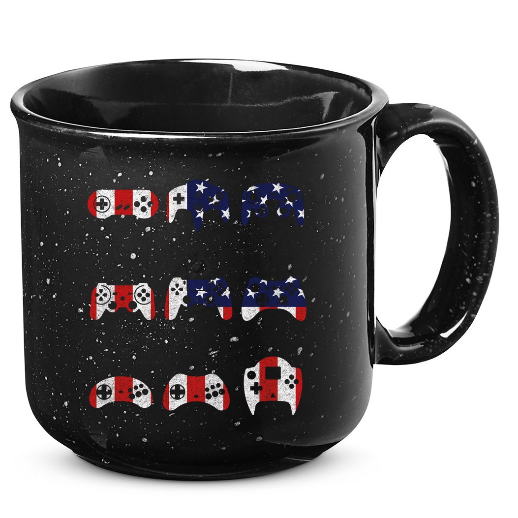 American Gamer Mash Up Controllers 15oz Campfire Ceramic Mug