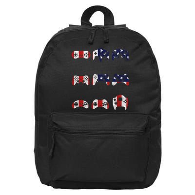 American Gamer Mash Up Controllers 16 in Basic Backpack