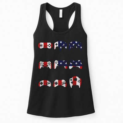 American Gamer Mash Up Controllers Womens Tank Top