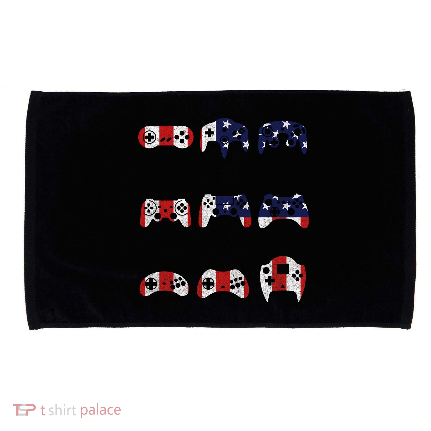 American Gamer Mash Up Controllers Microfiber Hand Towel