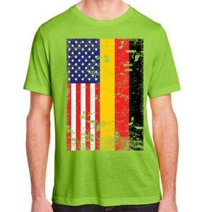 American German Flag Adult ChromaSoft Performance T-Shirt