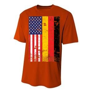 American German Flag Performance Sprint T-Shirt