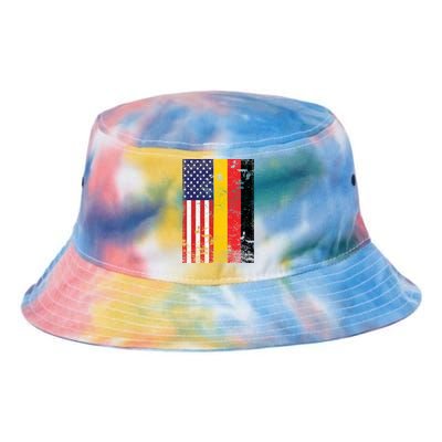 American German Flag Tie Dye Newport Bucket Hat