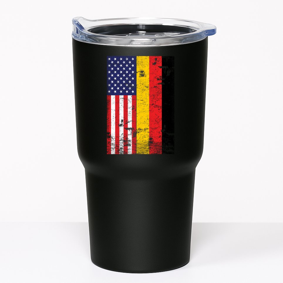 American German Flag Tumbler