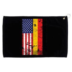 American German Flag Grommeted Golf Towel