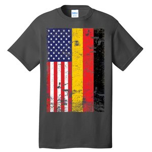 American German Flag Tall T-Shirt