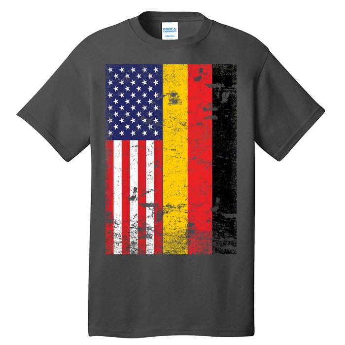 American German Flag Tall T-Shirt