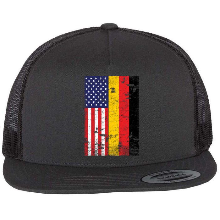 American German Flag Flatbill Hat