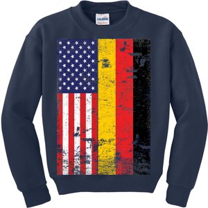 American German Flag Kids Sweatshirt