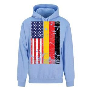 American German Flag Unisex Surf Hoodie