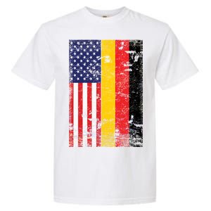 American German Flag Garment-Dyed Heavyweight T-Shirt