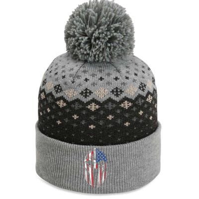 American Gladiator The Baniff Cuffed Pom Beanie