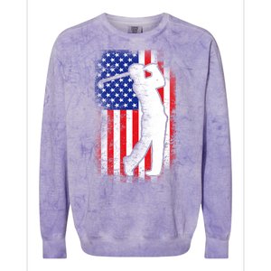 American Golf Flag Colorblast Crewneck Sweatshirt