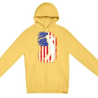 American Golf Flag Premium Pullover Hoodie