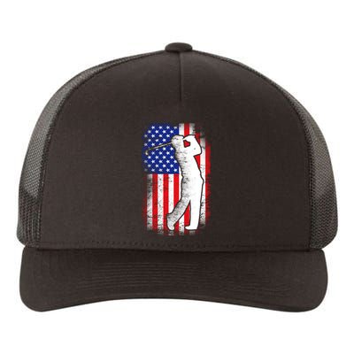 American Golf Flag Yupoong Adult 5-Panel Trucker Hat