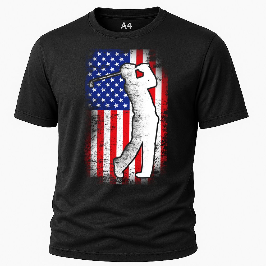 American Golf Flag Cooling Performance Crew T-Shirt