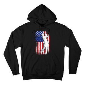 American Golf Flag Hoodie