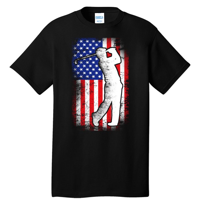 American Golf Flag Tall T-Shirt