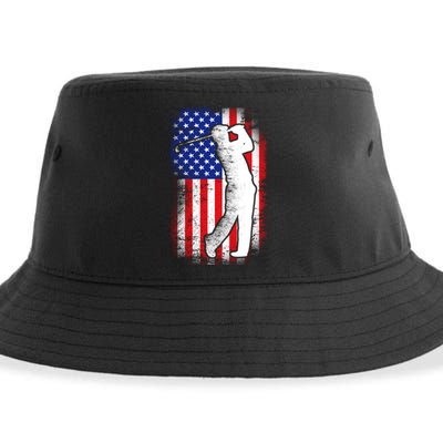 American Golf Flag Sustainable Bucket Hat