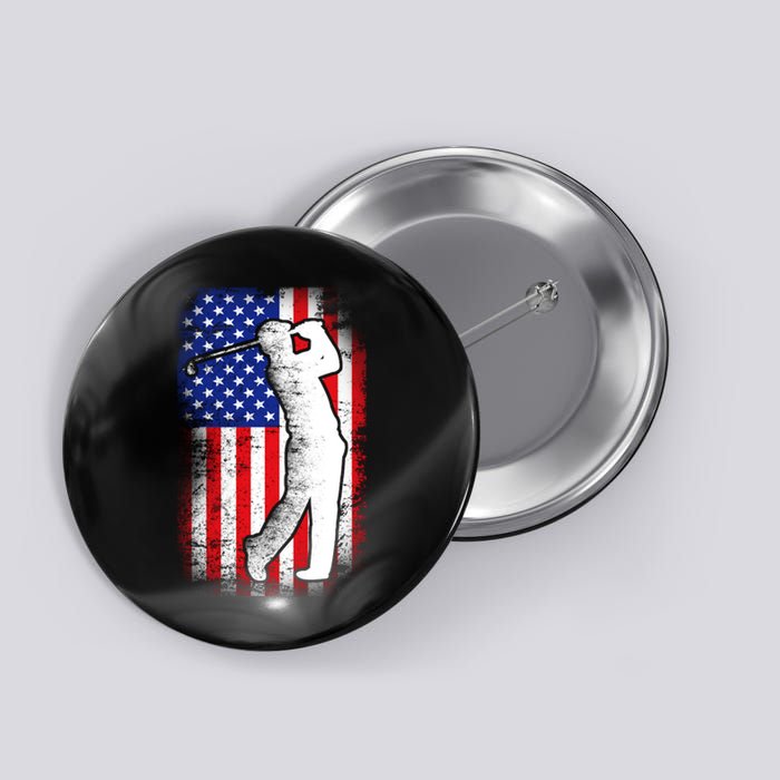 American Golf Flag Button