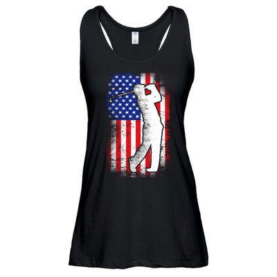 American Golf Flag Ladies Essential Flowy Tank