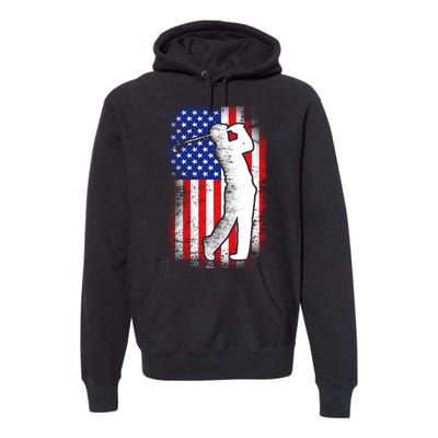 American Golf Flag Premium Hoodie