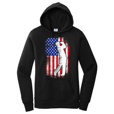 American Golf Flag Women's Pullover Hoodie