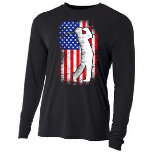 American Golf Flag Cooling Performance Long Sleeve Crew