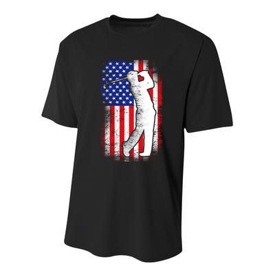 American Golf Flag Youth Performance Sprint T-Shirt
