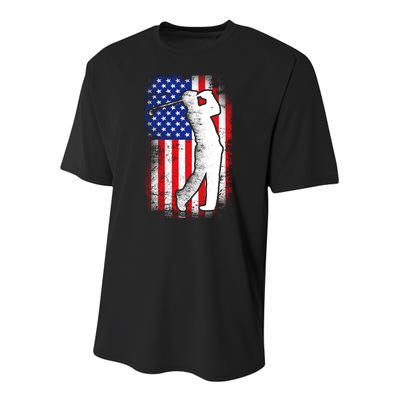 American Golf Flag Youth Performance Sprint T-Shirt