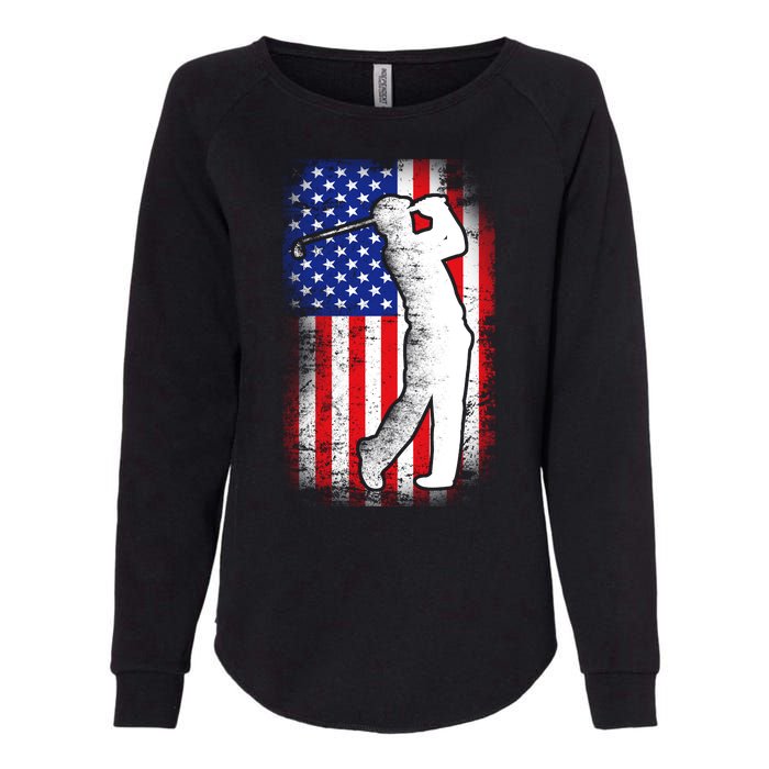 American Golf Flag Womens California Wash Sweatshirt