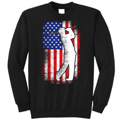 American Golf Flag Tall Sweatshirt