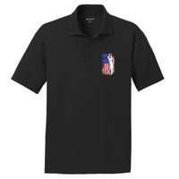 American Golf Flag PosiCharge RacerMesh Polo