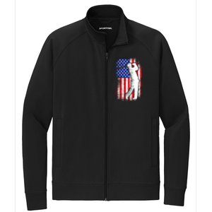 American Golf Flag Stretch Full-Zip Cadet Jacket