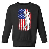 American Golf Flag Toddler Sweatshirt