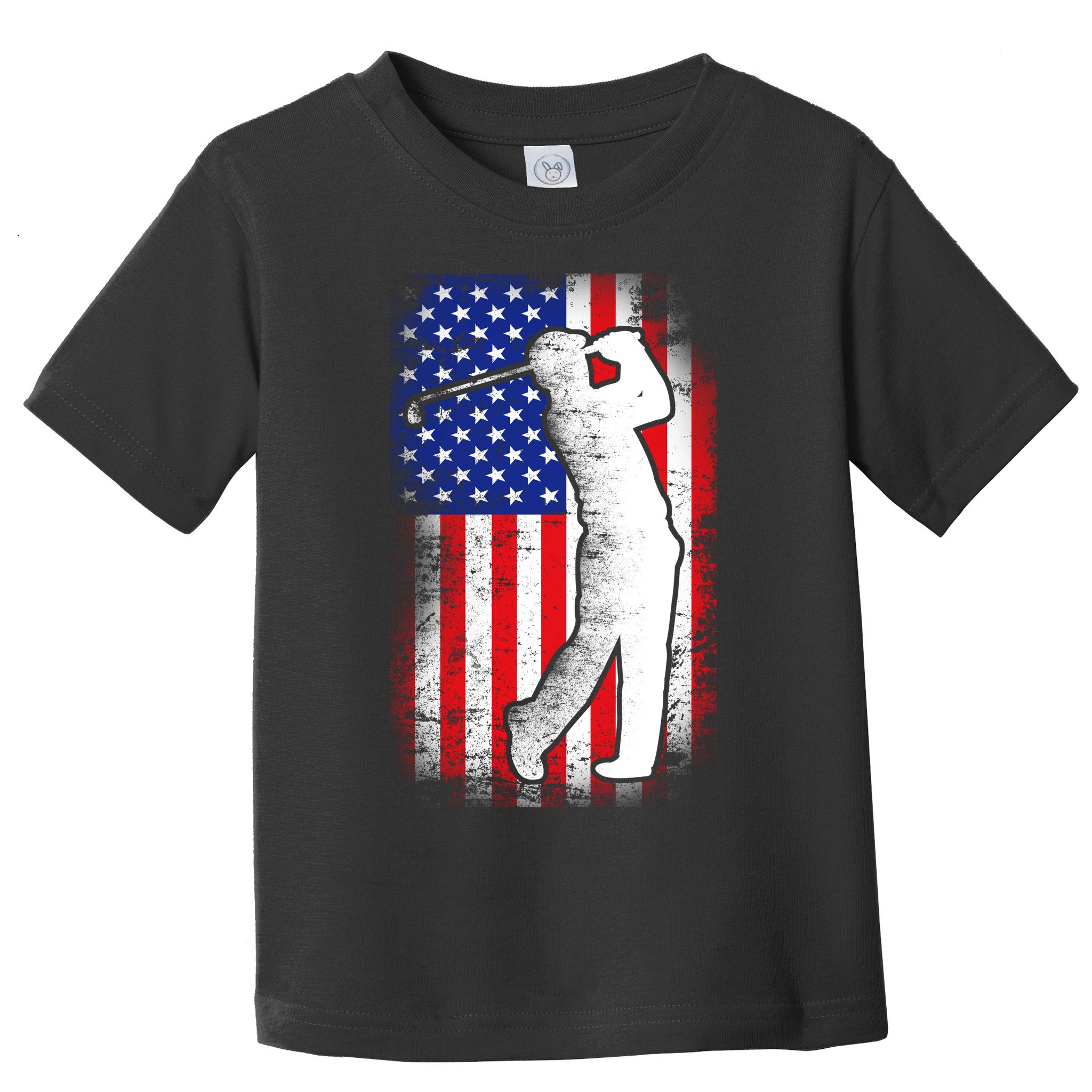 American Golf Flag Toddler T-Shirt