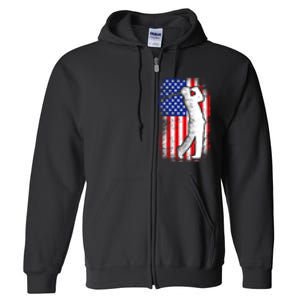 American Golf Flag Full Zip Hoodie