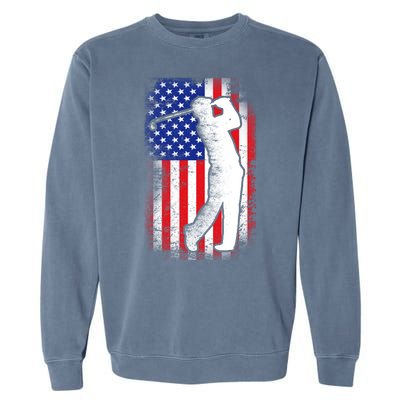 American Golf Flag Garment-Dyed Sweatshirt