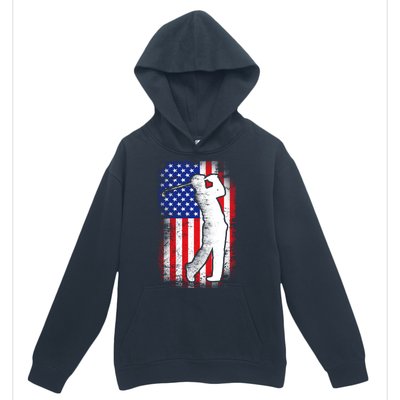 American Golf Flag Urban Pullover Hoodie