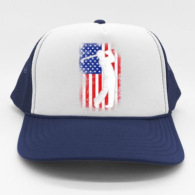 American Golf Flag Trucker Hat